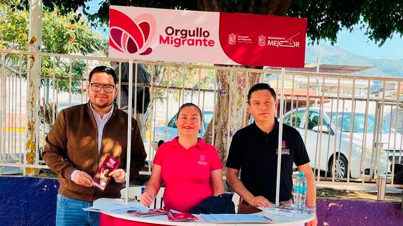 Acerca Semigrante trámites y servicios a familias de Morelia y Uruapan 