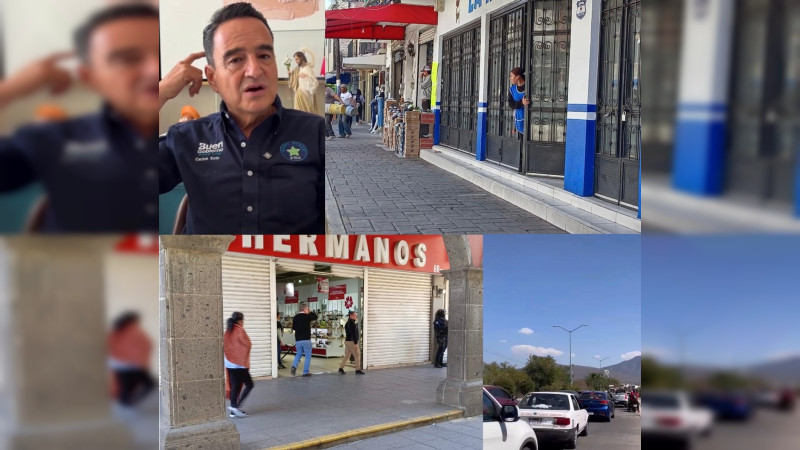 Ayuntamiento frena actividades y genera psicosis en Zamora, Michoacán: Alcalde sale en redes a dar mensaje… y no sabe ni qué día es 