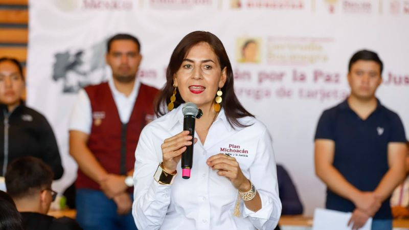 Este miércoles y jueves, entrega de tarjetas Gertrudis Bocanegra para rezagados: Gabriela Molina 