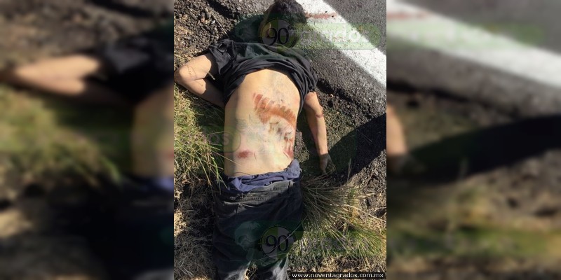 Muere atropellado por vehículo fantasma, en la Carapán - Uruapan 