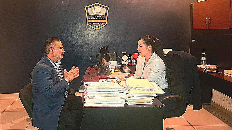 Sostiene la Fiscalía Anticorrupción de Michoacán reunión de coordinación con la FEMECA 