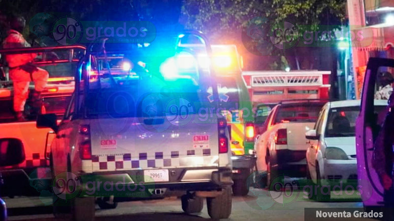 Balean a dos individuos en Zamora, Michoacán 