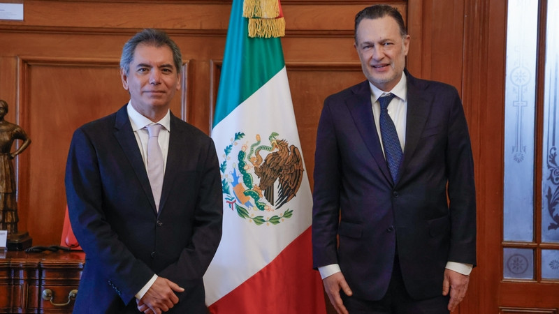 Se reúne gobernador de Querétaro con el Secretario de Hacienda 