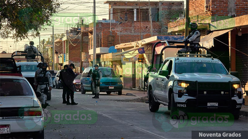 Reportan balacera en la colonia Valencia Segunda Sección de Zamora, Michoacán; no se reportan víctimas 