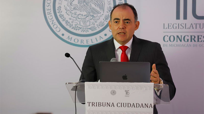 En Michoacán hay coordinación respetuosa entre Poderes: Baltazar Gaona 