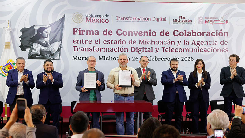 Bedolla y federación refuerzan digitalización para agilizar trámites 
