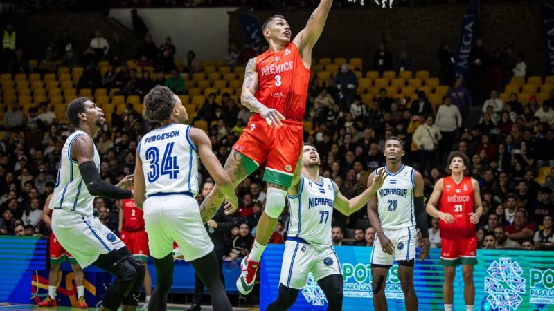 México vence a Nicaragua y suma en el clasificatorio FIBA rumbo al Mundial 2027 