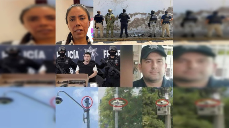 Federación y Michoacán va contra vigilancia criminal en Apatzingán y desinstalan 7 cámaras: Habría más de 50 colocadas por cártel y oscuro mando policiaco, toleradas por el gobierno de Fanny Arreola 