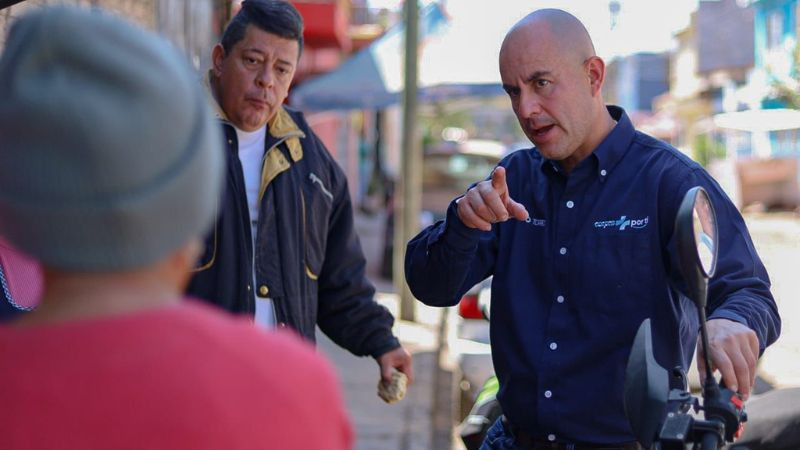 Adolfo Torres refuerza la atención directa en Las Margaritas, Morelia, con acciones de limpieza sanitaria 