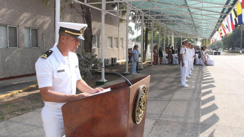En Lázaro Cárdenas, Michoacán la Décima Sexta Zona Naval realiza Ceremonia de Bienvenida e Inducción al Servicio Militar Nacional 