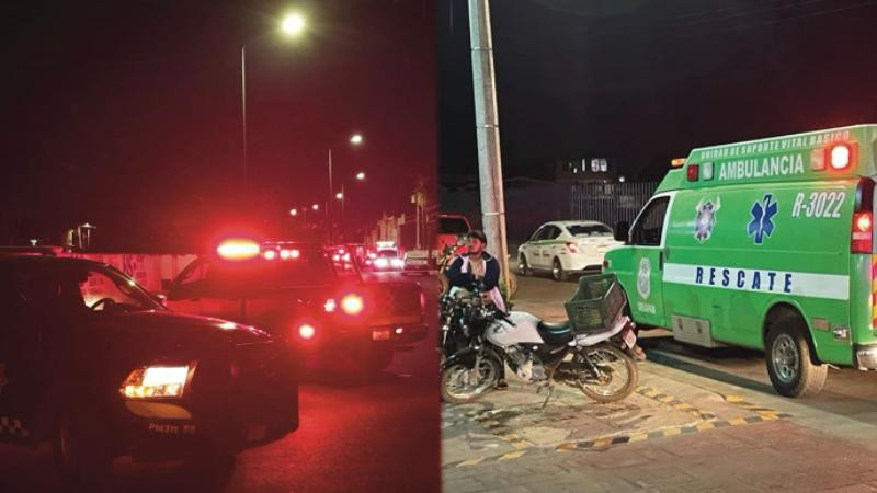Choques nocturnos cobran la vida de motociclistas en Morelia y Uruapan, Michoacán: Dos muertos y dos heridos al estrellarse contra autos 