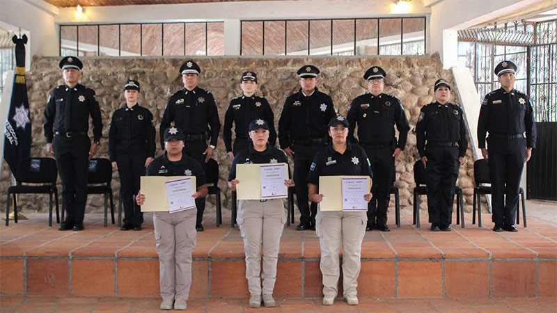 Brinda capacitación a su personal la SSPC en protección de personas y conducción de vehículos 