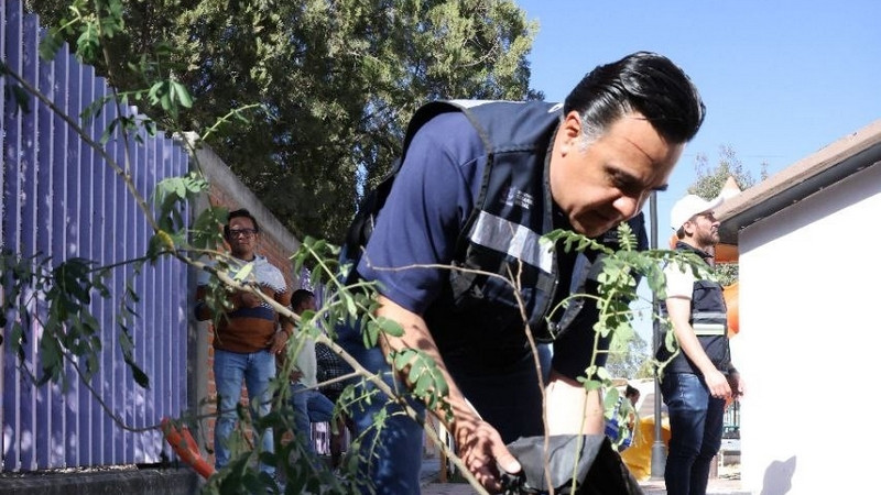 Participa Luis Nava en jornada Aquí Contigo en Humilpan 
