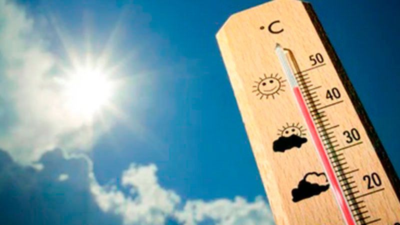 Pronostican altas temperaturas en gran parte del país 