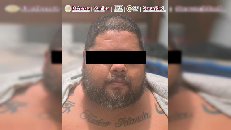 Arrestan a "El Congo" integrante de célula delictiva vinculada al homicidio de Carlos Manzo 