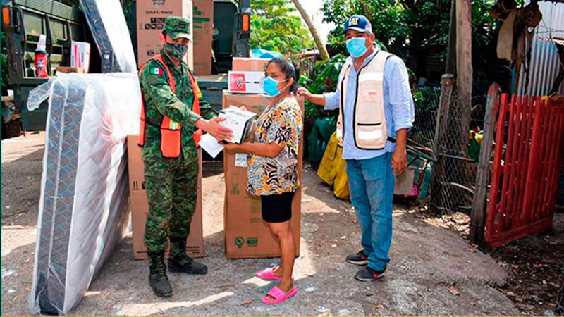 Gobierno ha entregado 8 mil paquetes de enseres a damnificados por las lluvias de octubre 