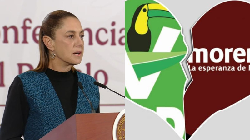¿Corazón partido? Sheinbaum afirma cumplir al presentar reforma electoral y encarga a Morena revisar sus alianzas 