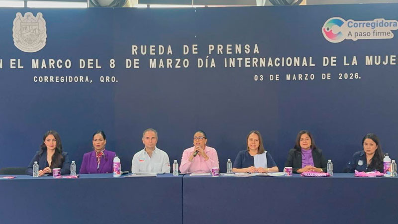 La Secretaría de Seguridad de la Mujer de Corregidora da a conocer actividades por el 8M 