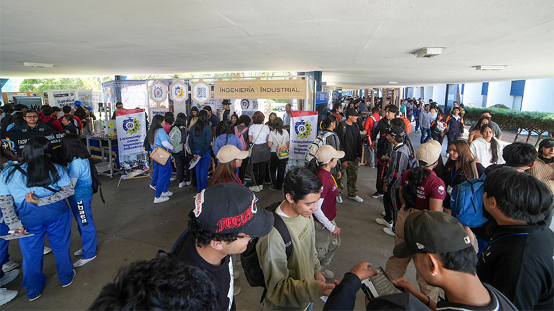 Universidad Michoacana lista para recibir a miles de estudiantes en ExpOrienta 2026 