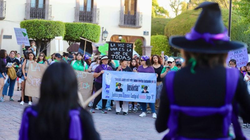 “Feministas por la paz”, marcará contingente de la Red Nacional de Mujeres en Querétaro 