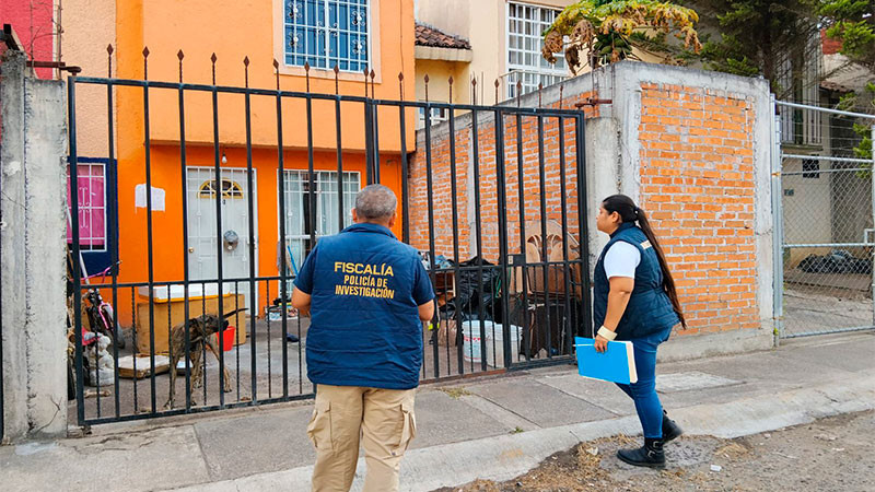 Rescatan a cinco ejemplares caninos, víctimas de maltrato animal en el fraccionamiento Villa Magna de Morelia, Michoacán  