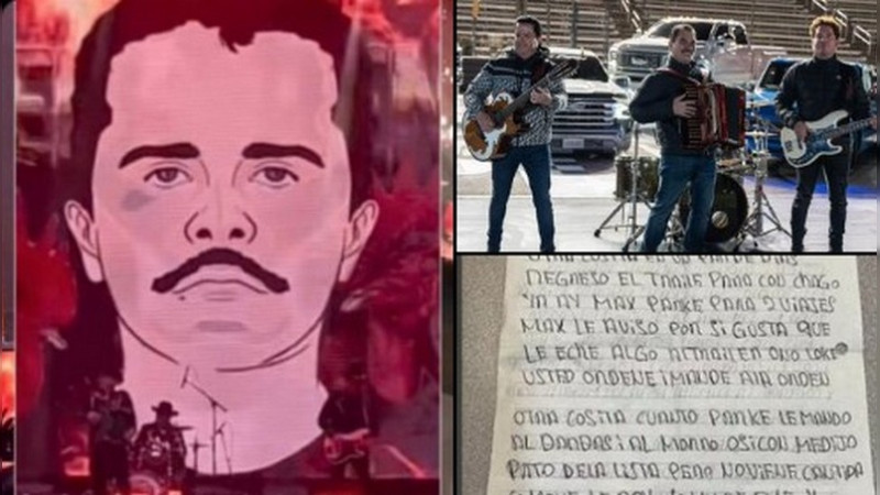 De concierto con imágenes prohibidas a carta vinculada al "Mencho": el caso que persigue a Los Alegres del Barranco 