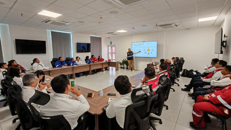 Impulsa Protección Civil resiliencia en instituciones públicas mediante programas de continuidad operativa 