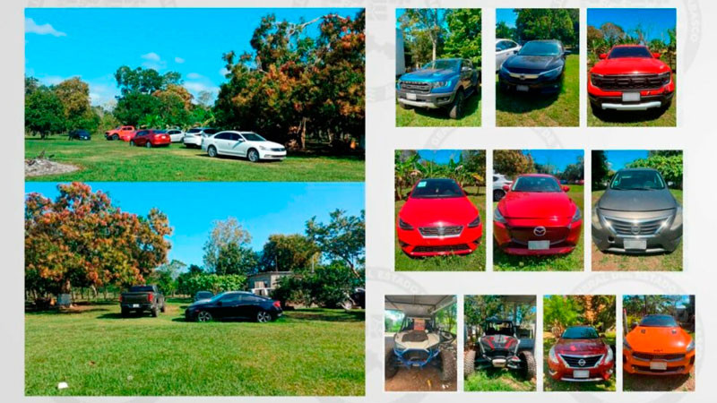 Caen 2 mujeres presuntamente vinculadas a organización criminal de Tabasco; les aseguran arsenal y autos