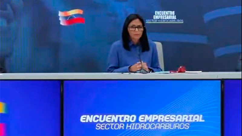 Asegura Donald Trump que Delcy Rodríguez está realizando un gran trabajo 