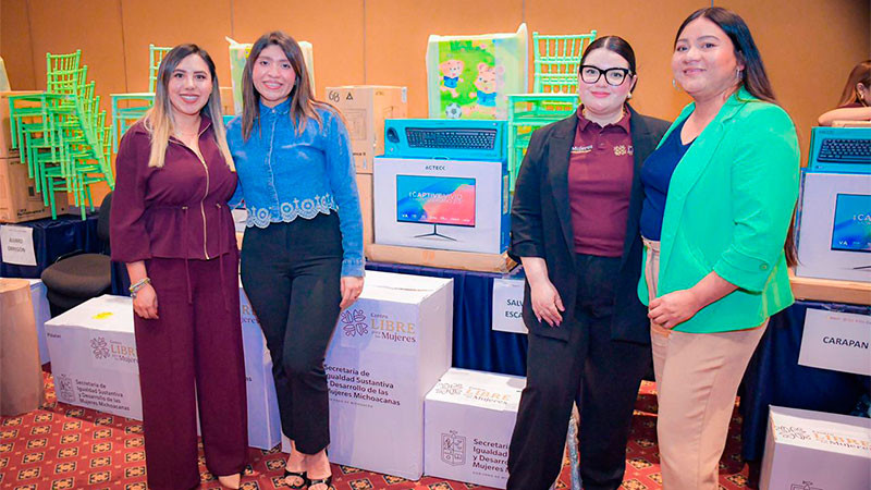 Salvador Escalante fortalece espacios para las mujeres con respaldo estatal: Dayana Pérez 