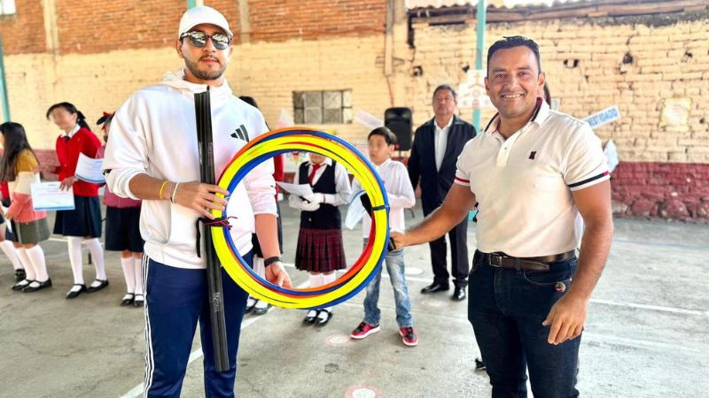 Impulsa Alma Mireya González el talento deportivo de la niñez y juventud de Quiroga 