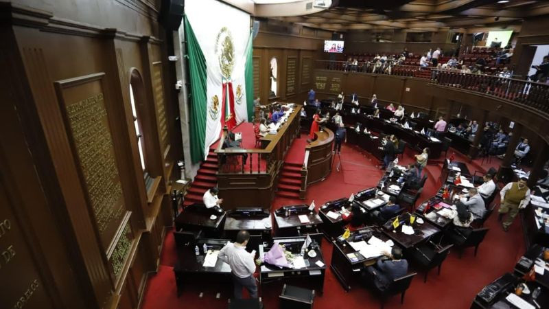 Congreso de Michoacán autoriza desincorporar inmuebles del Ejecutivo Estatal 