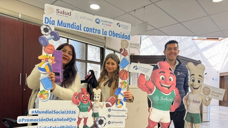 Fortalece SESA estrategias de prevención durante el Día Mundial de la Obesidad 