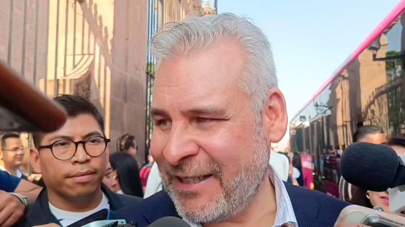 Construcción del metrobús en Morelia iniciará en abril: Bedolla 