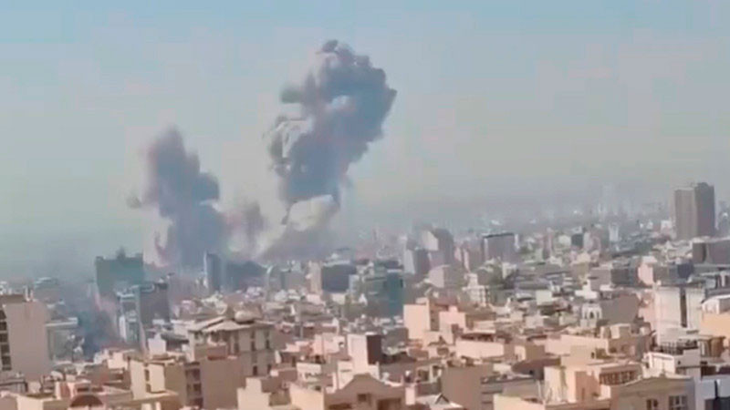 Irán ataca base de EEUU en Irak; UE y países de la región le exigen que pare 