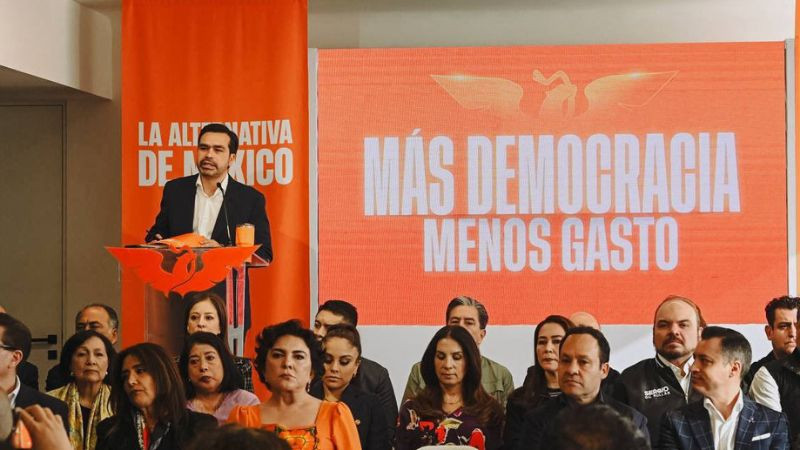 Movimiento Ciudadano critica a Morena por financiamiento a partidos 