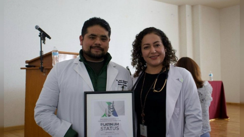 Recibe Hospital General del ISSSTE en Hidalgo distinción internacional por atención a enfermedad vascular cerebral 