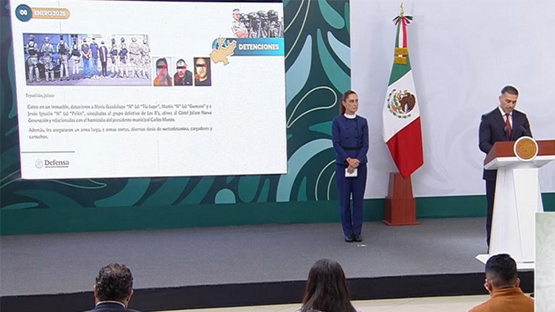 Caen presuntos miembros de “Los Erres” ligados al crimen del alcalde de Uruapan 