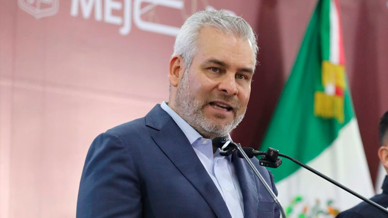 Michoacán, con el promedio más bajo en homicidios dolosos en los últimos 12 años: Bedolla 