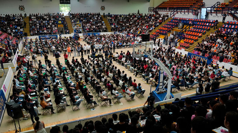 A pocos días de lanzar la Convocatoria de Ingreso a la UMSNH, se registran más de 11 mil 300 prefichas 