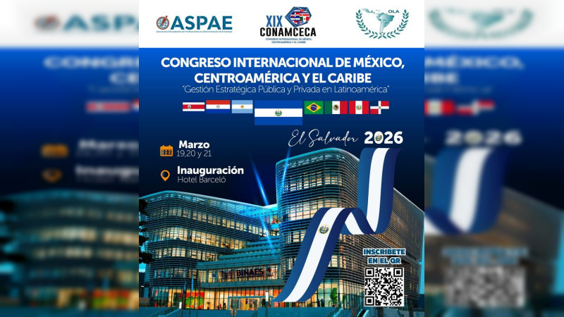 COMLA representará a México en congresos internacionales en Bolivia y El Salvador 