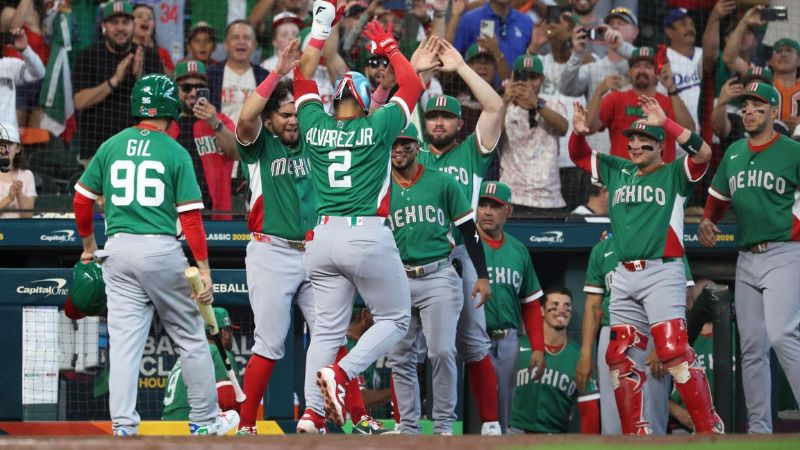 México inicia con victoria ante Gran Bretaña en el Clásico Mundial de Béisbol 2026 