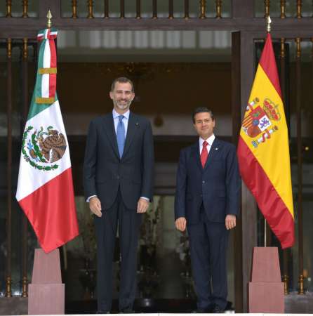 Destaca Enrique Peña Nieto relación México-España - Foto 0 