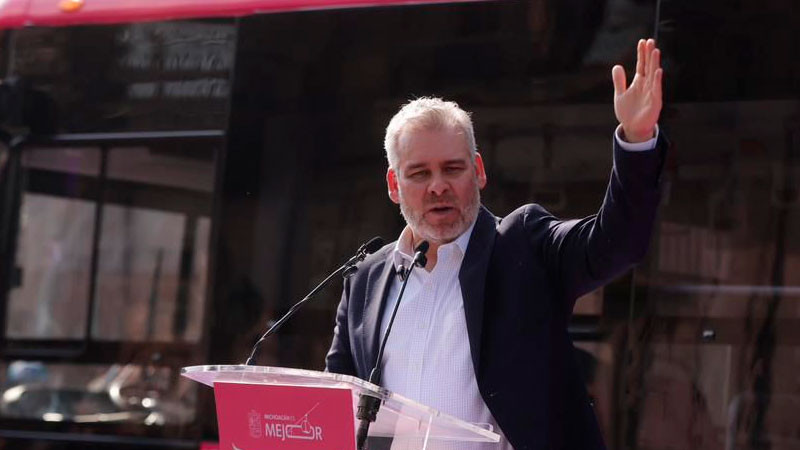 En el Morebús viajarás rápido y seguro por el mismo precio que el transporte público: Bedolla 