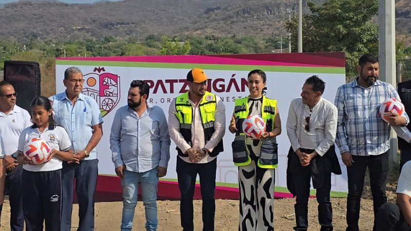 Apatzingán se suma al programa nacional de canchas rumbo al Mundial Social 2026.  