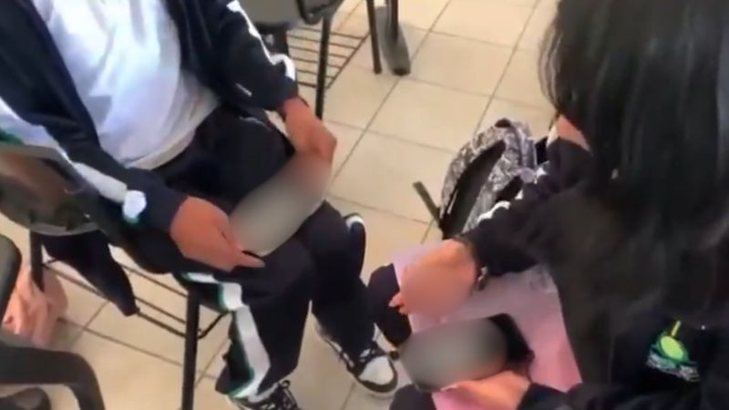 Alumnos de CBTA 190 en Morelos son captados presuntamente consumiendo estupefacientes en salón de clases 