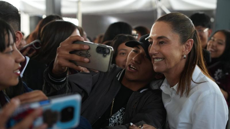 La presidenta Claudia Sheinbaum inaugura dos Bachilleratos Nacionales en Chimalhuacán e Ixtapaluca; beneficiarán a más de 2 mil estudiantes 