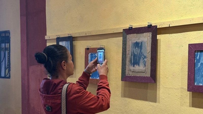 Se inaugura en Casa del Faldón de Querétaro la muestra Bleu 