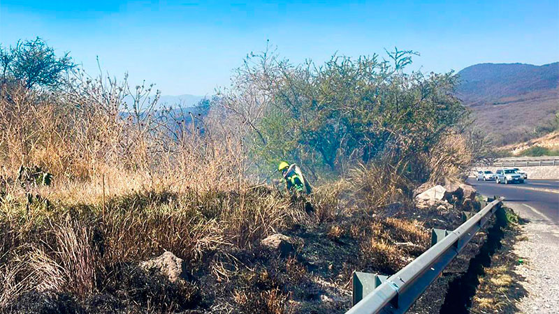 Se han registrado alrededor de 500 incendios forestales en lo que va del año en la capital queretana  