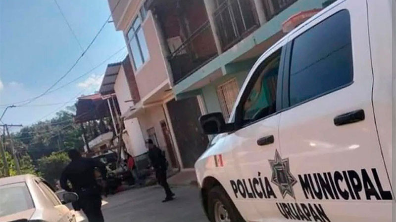 Balean a un individuo en la tenencia de Caltzontzin de Uruapan, Michoacán; resultó herido 